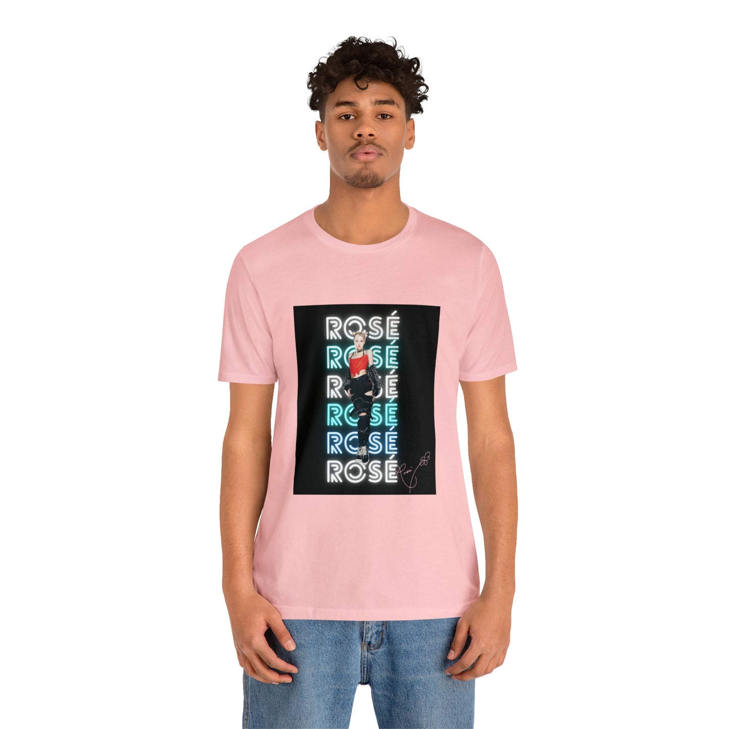 Kpop Girlband Rosé Blinks Unisex Jersey Short Sleeve Tee