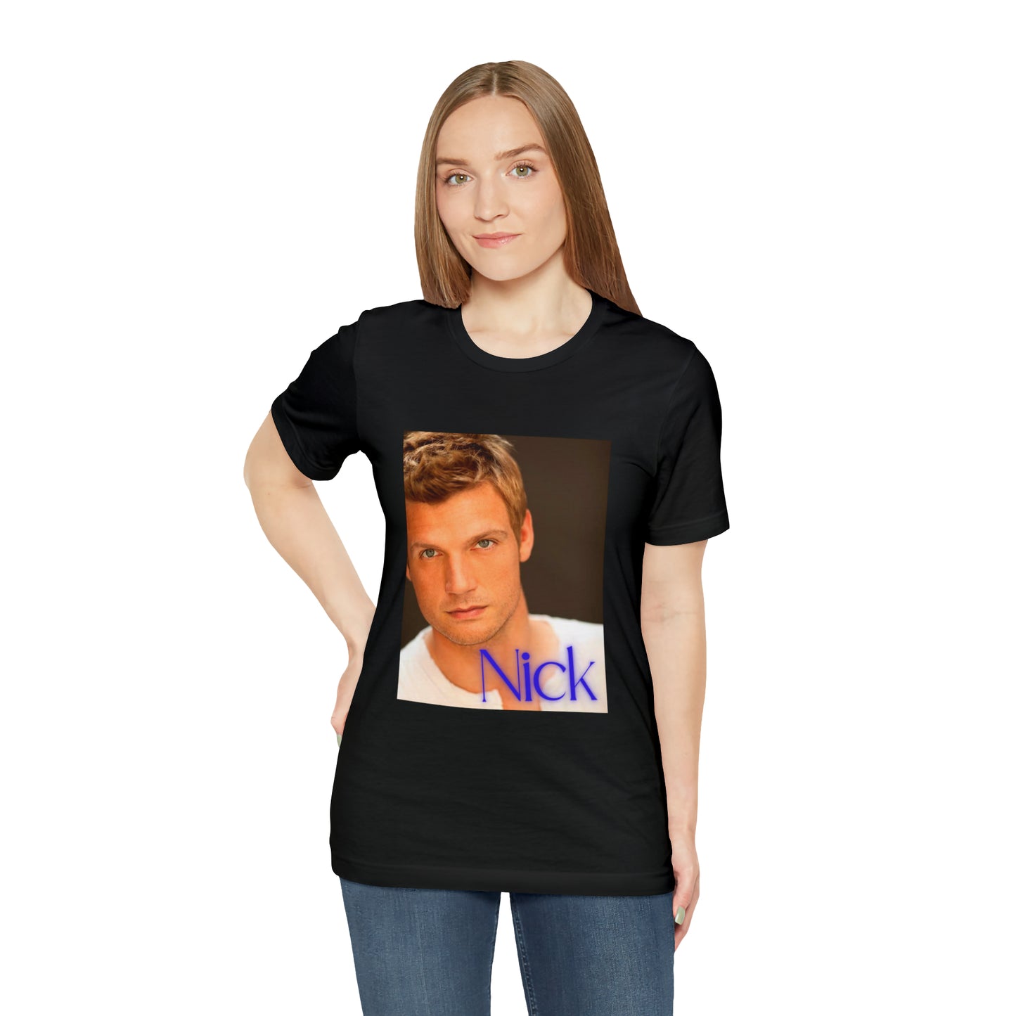American Boyband Nick Carter Unisex Jersey Short Sleeve Tee