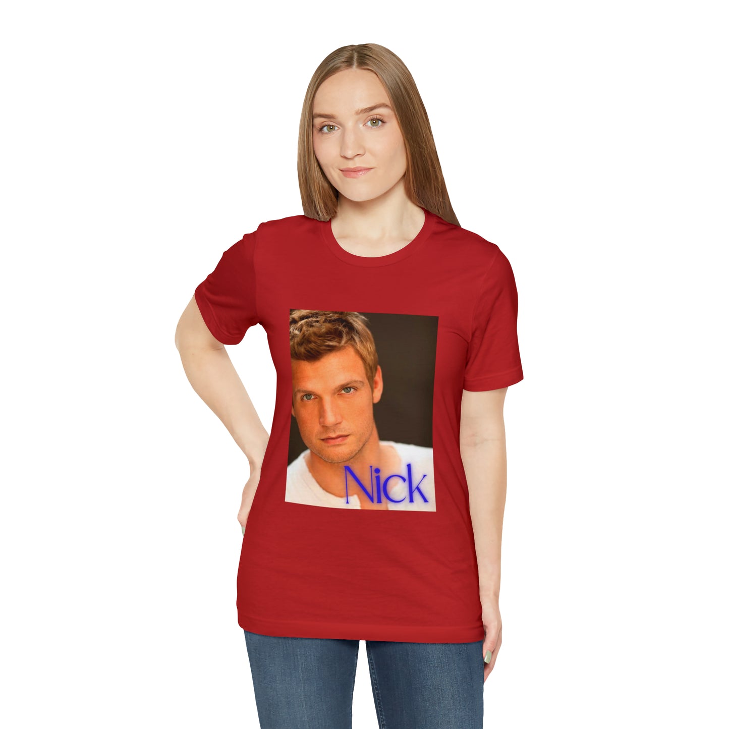 American Boyband Nick Carter Unisex Jersey Short Sleeve Tee