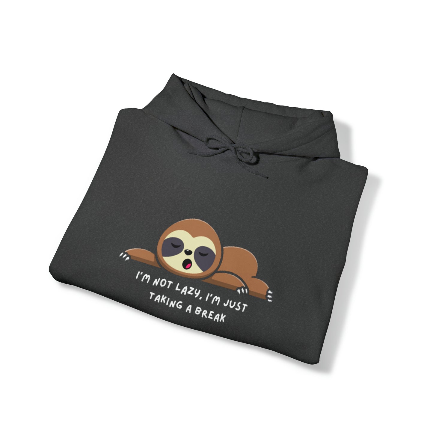 Sloth Image Funny Statement Unisex Heavy Blend™ Hooded Sweatshirt
