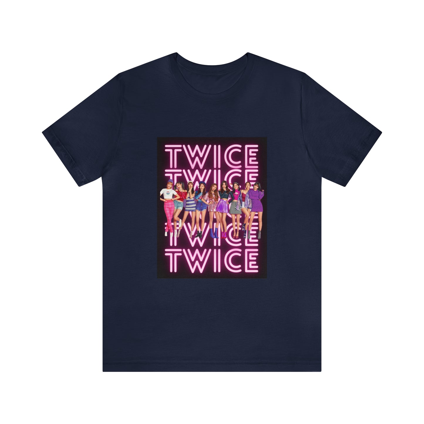 Kpop Girlband Twice Unisex Jersey Short Sleeve Tee