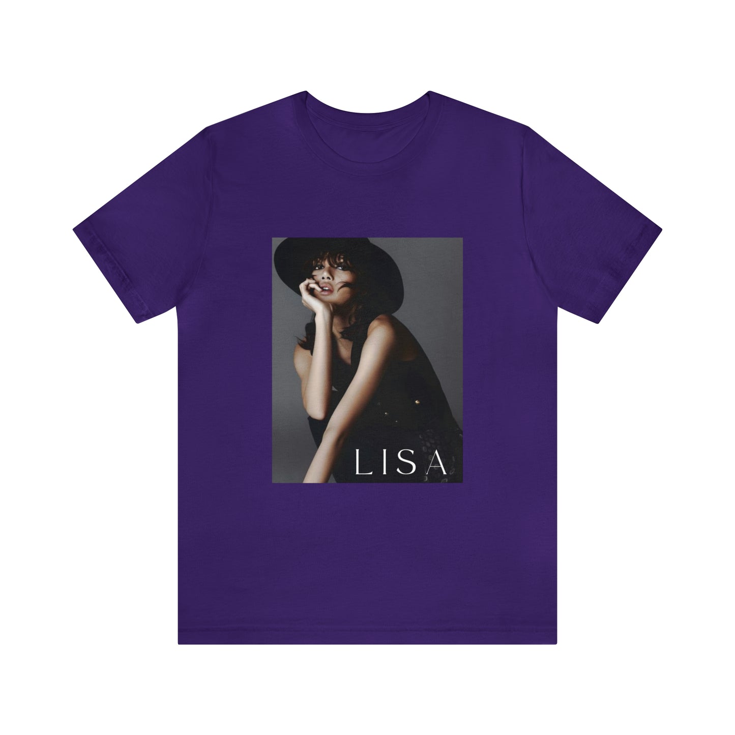 Kpop Girlband Lalisa Blinks Unisex Jersey Short Sleeve Tee