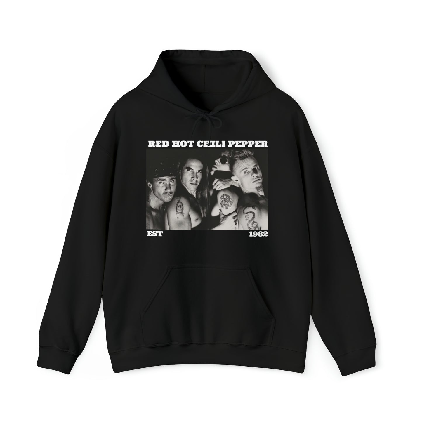 Rock Band Red Hot Chili Pepper Unisex Heavy Blend™ Hooded Sweatshirt