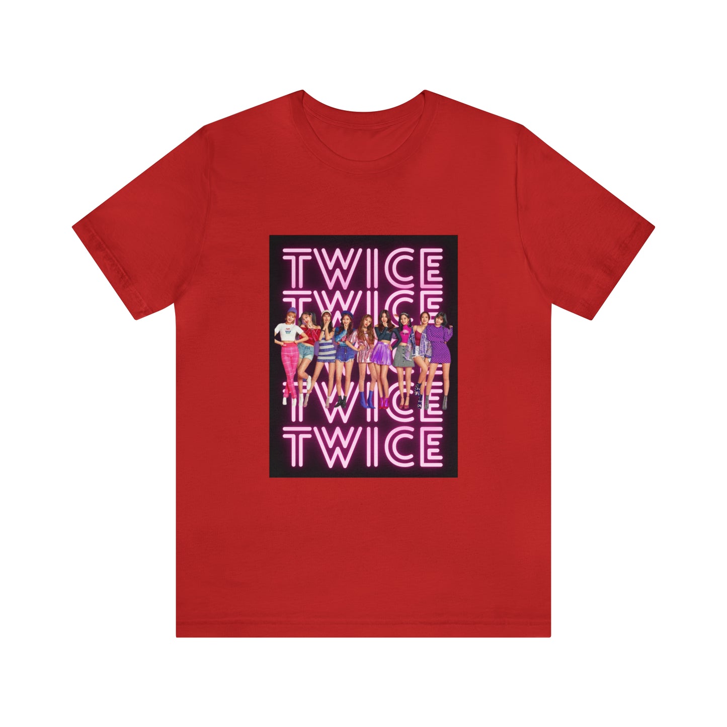 Kpop Girlband Twice Unisex Jersey Short Sleeve Tee
