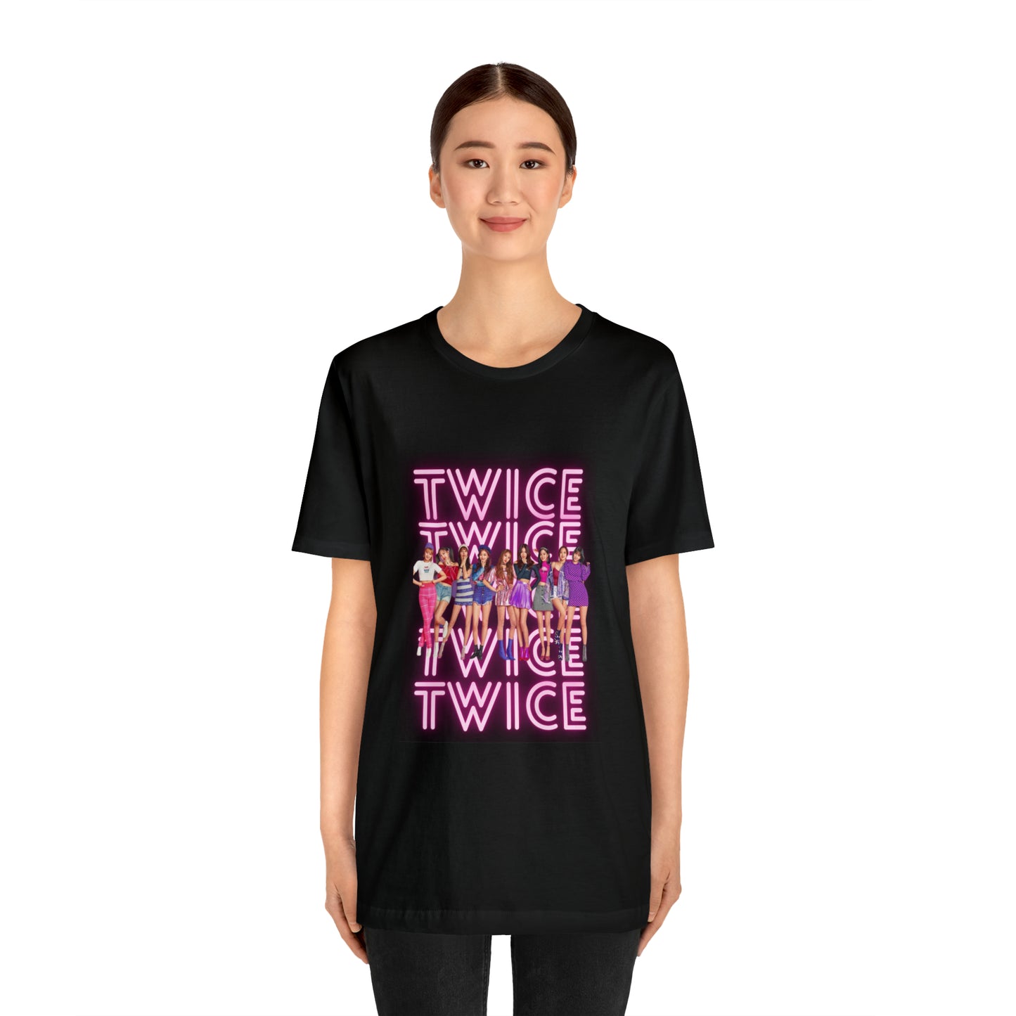 Kpop Girlband Twice Unisex Jersey Short Sleeve Tee