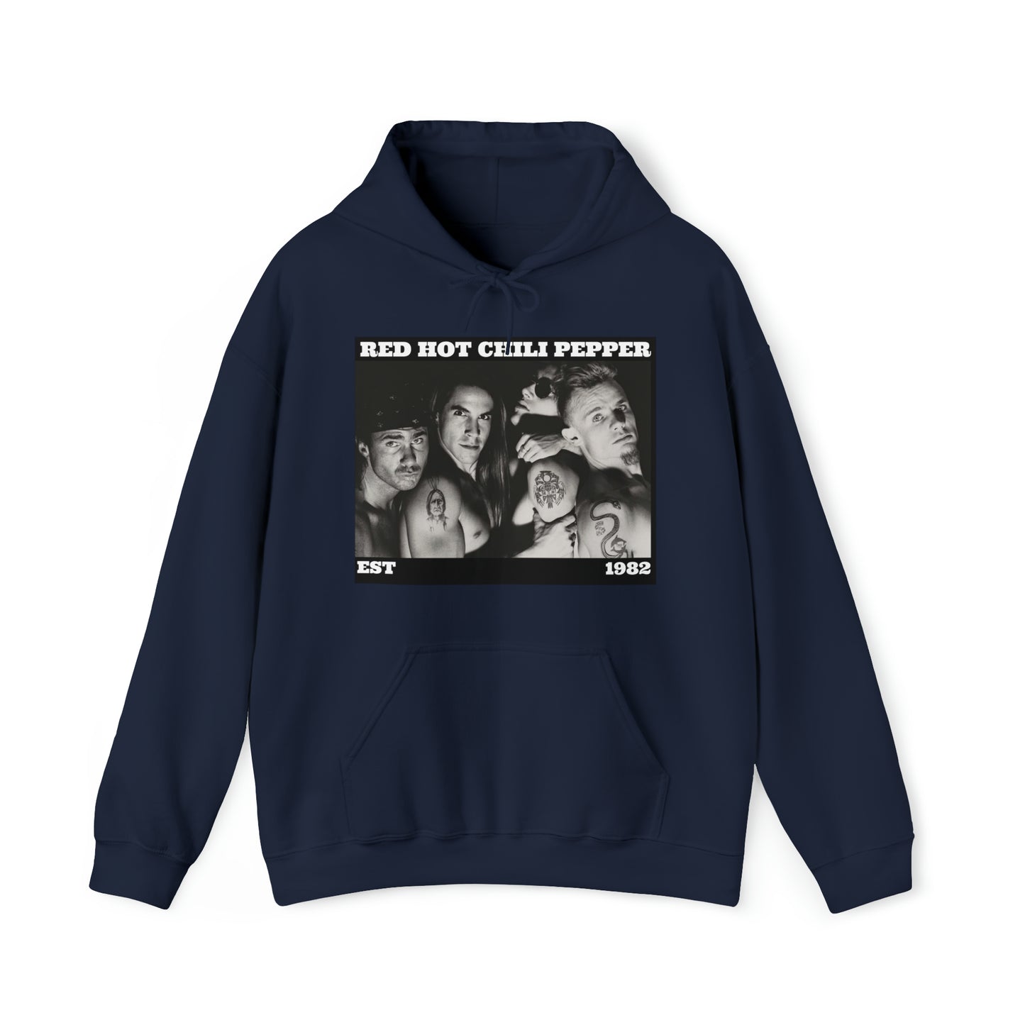 Rock Band Red Hot Chili Pepper Unisex Heavy Blend™ Hooded Sweatshirt