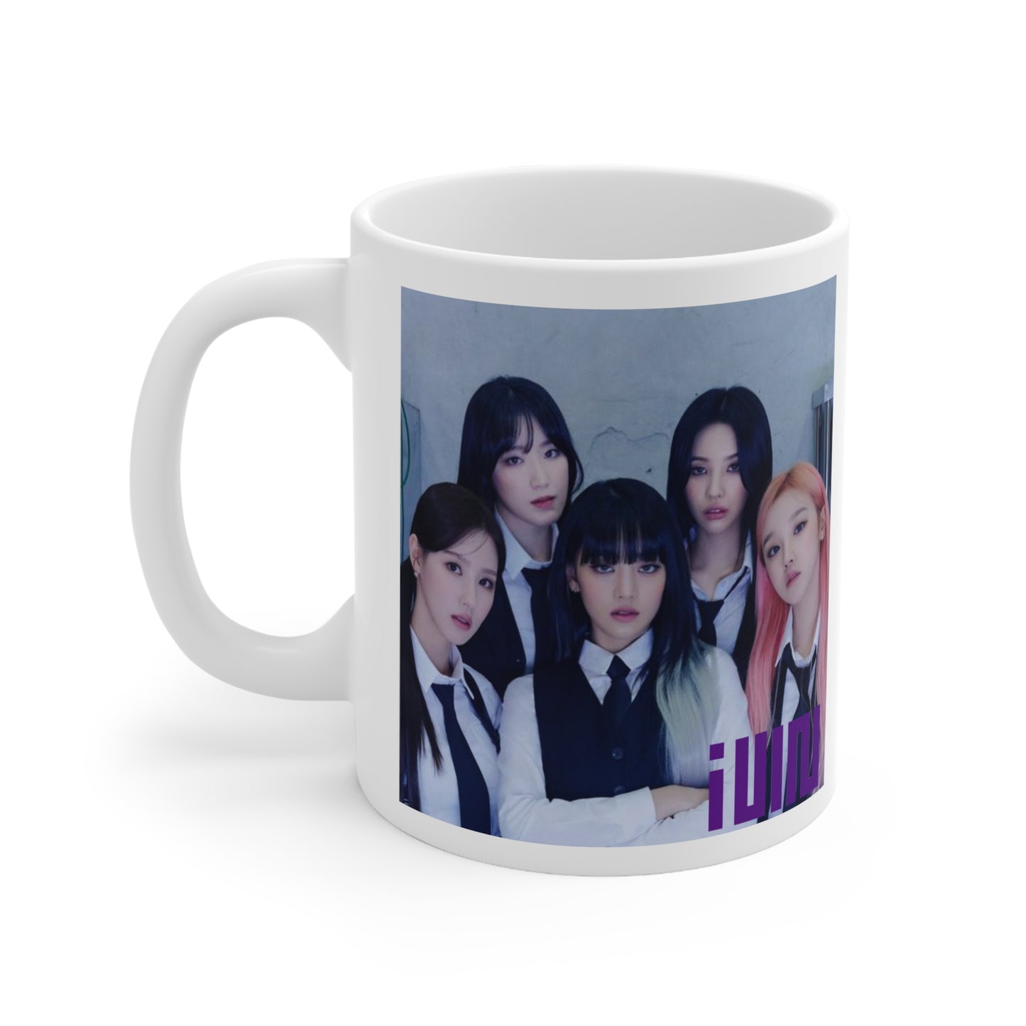 Kpop Girlband G Idle White Ceramic Coffee Mug 11oz