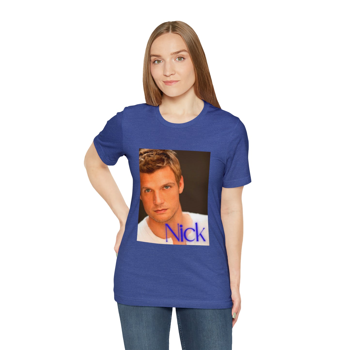 American Boyband Nick Carter Unisex Jersey Short Sleeve Tee