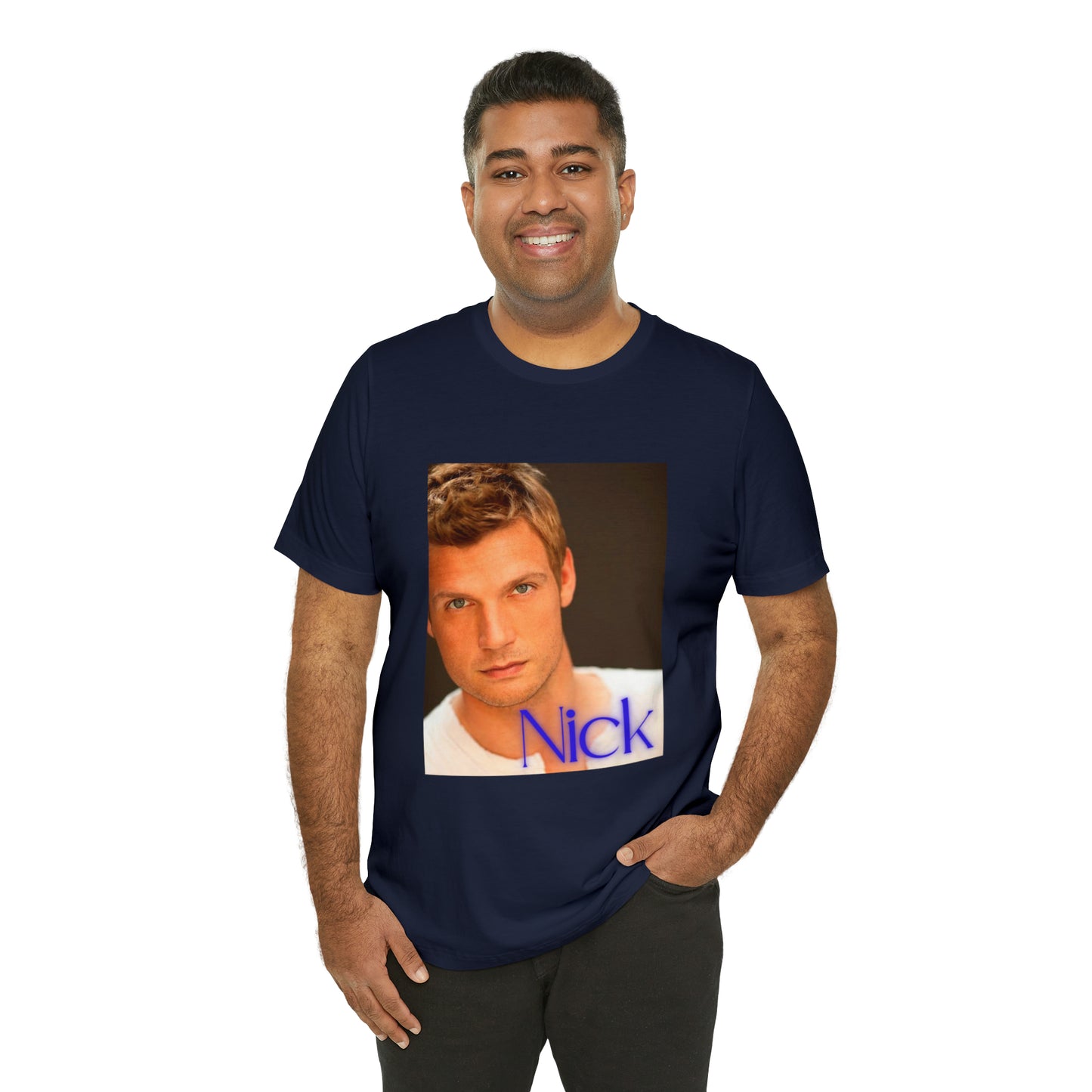 American Boyband Nick Carter Unisex Jersey Short Sleeve Tee