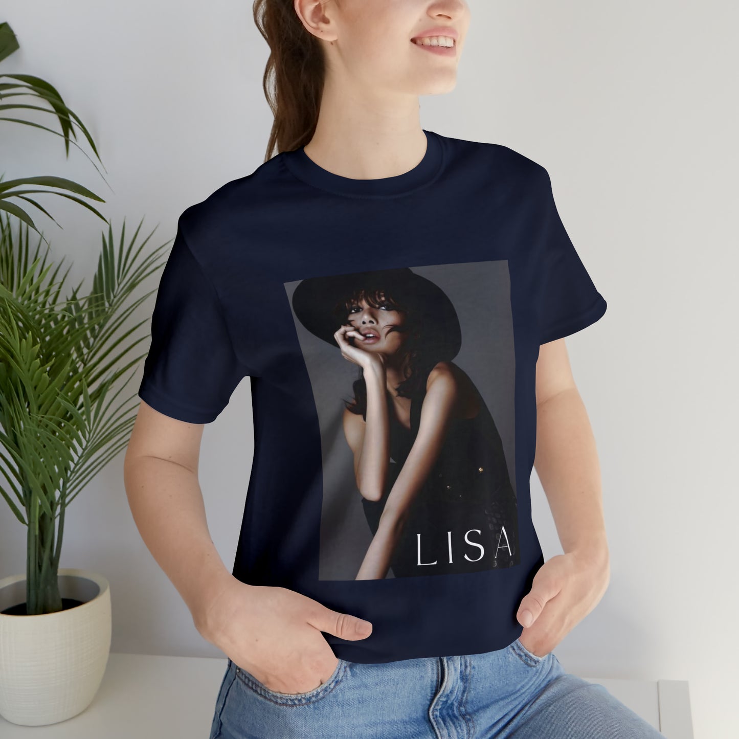 Kpop Girlband Lalisa Blinks Unisex Jersey Short Sleeve Tee