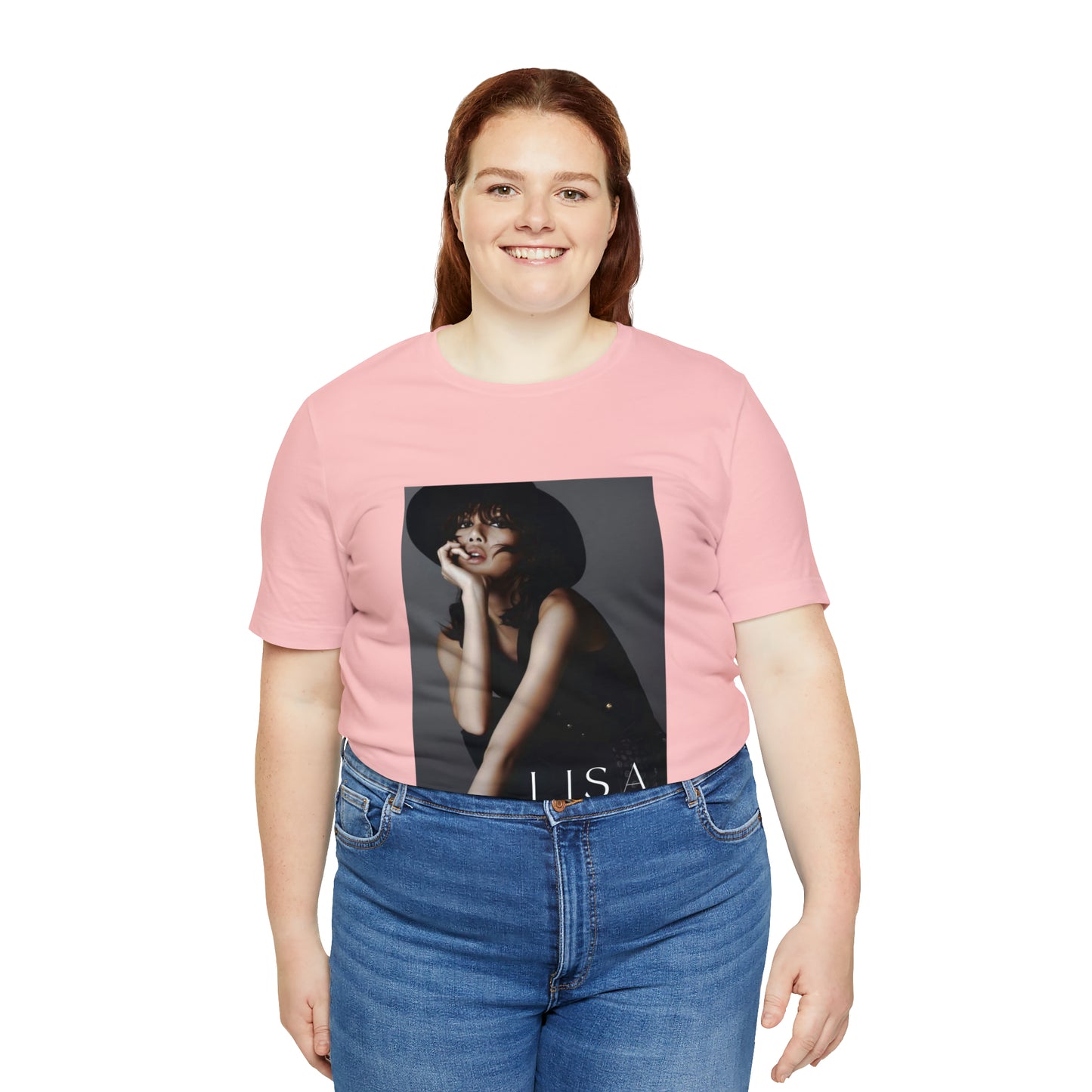 Kpop Girlband Lalisa Blinks Unisex Jersey Short Sleeve Tee
