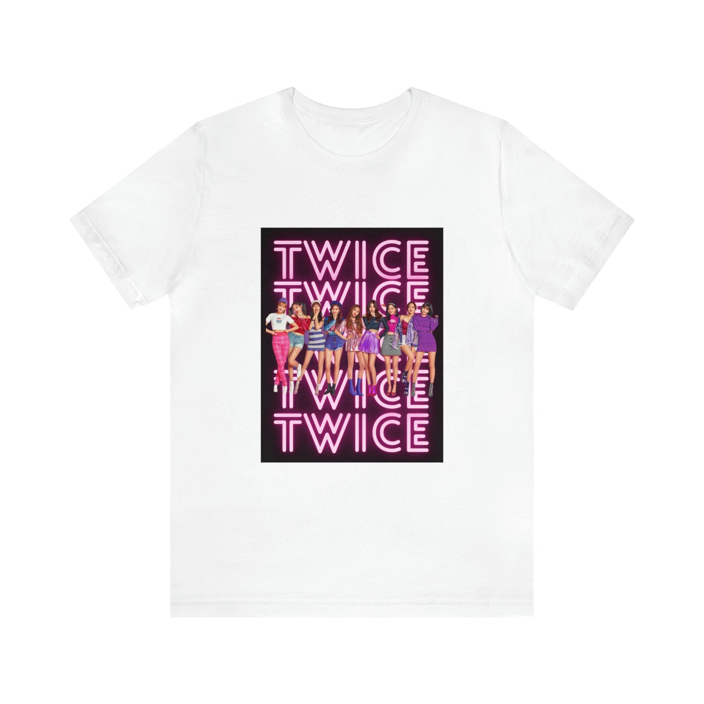 Kpop Girlband Twice Unisex Jersey Short Sleeve Tee