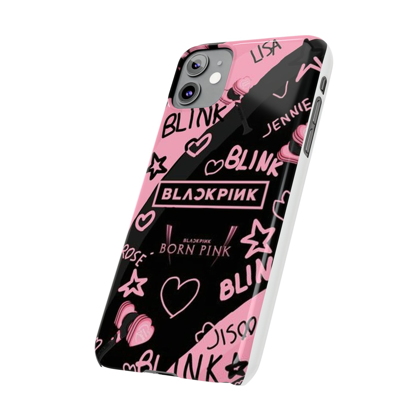Kpop Girlband Merch Blinks Slim Phone Cases Custom Iphone Covers