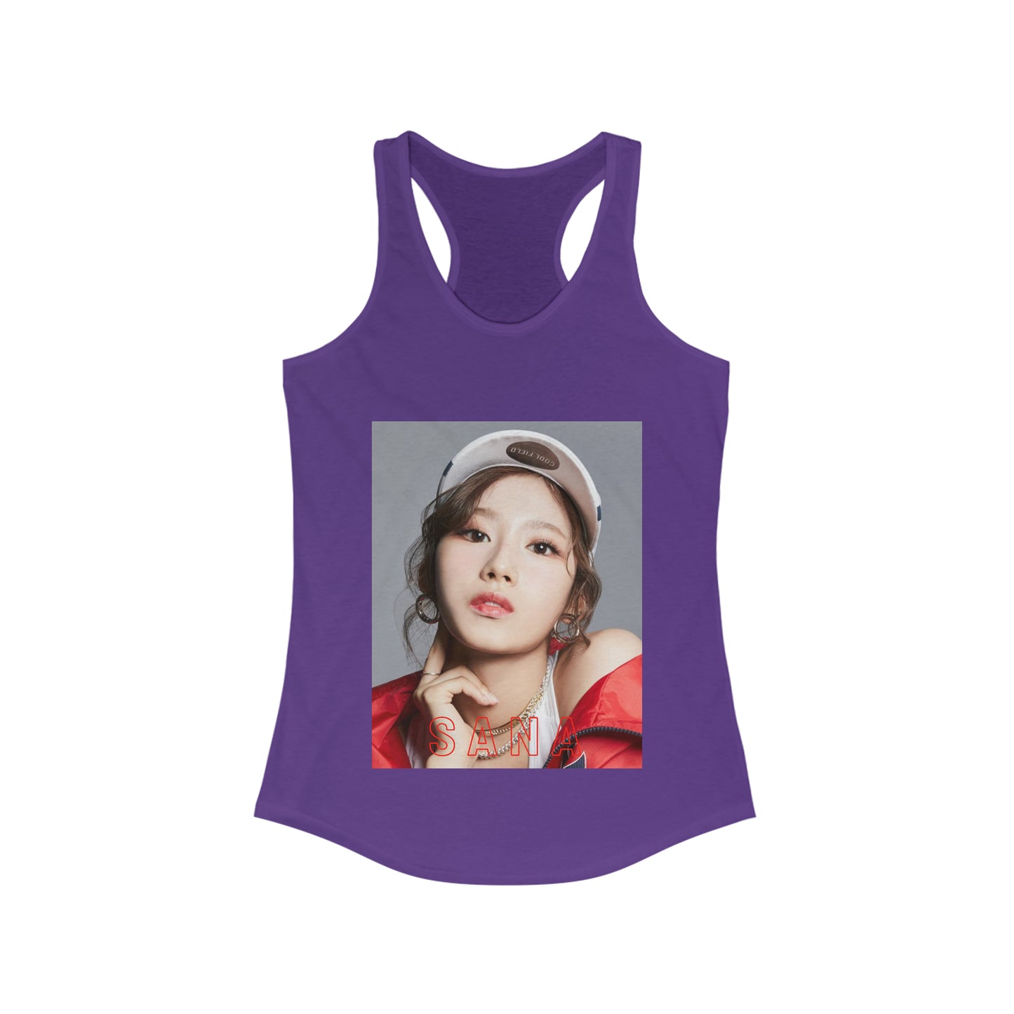 Kpop Girlband Twice Sana Women's Ideal Racerback Tank