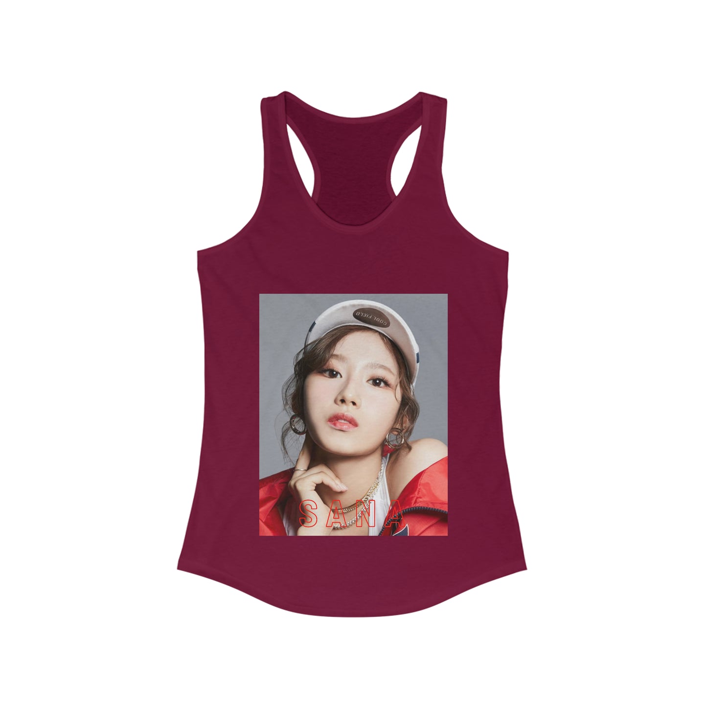 Kpop Girlband Twice Sana Women's Ideal Racerback Tank