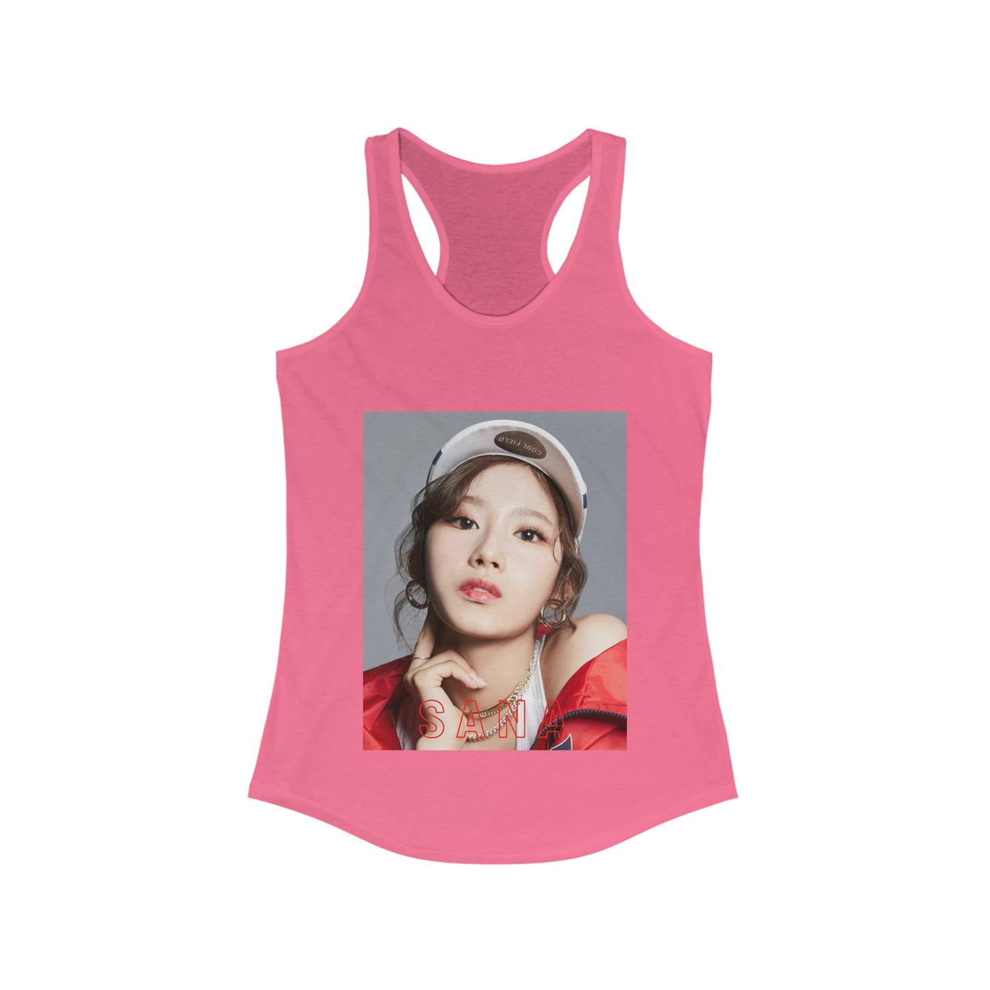 Kpop Girlband Twice Sana Women's Ideal Racerback Tank