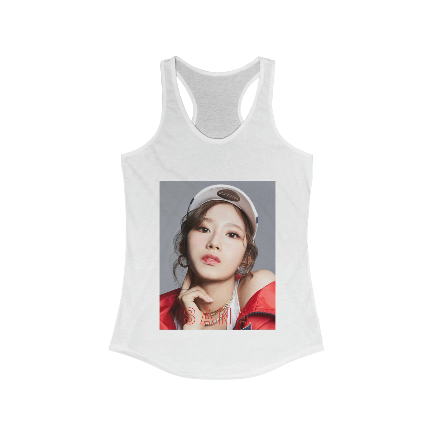 Kpop Girlband Twice Sana Women's Ideal Racerback Tank