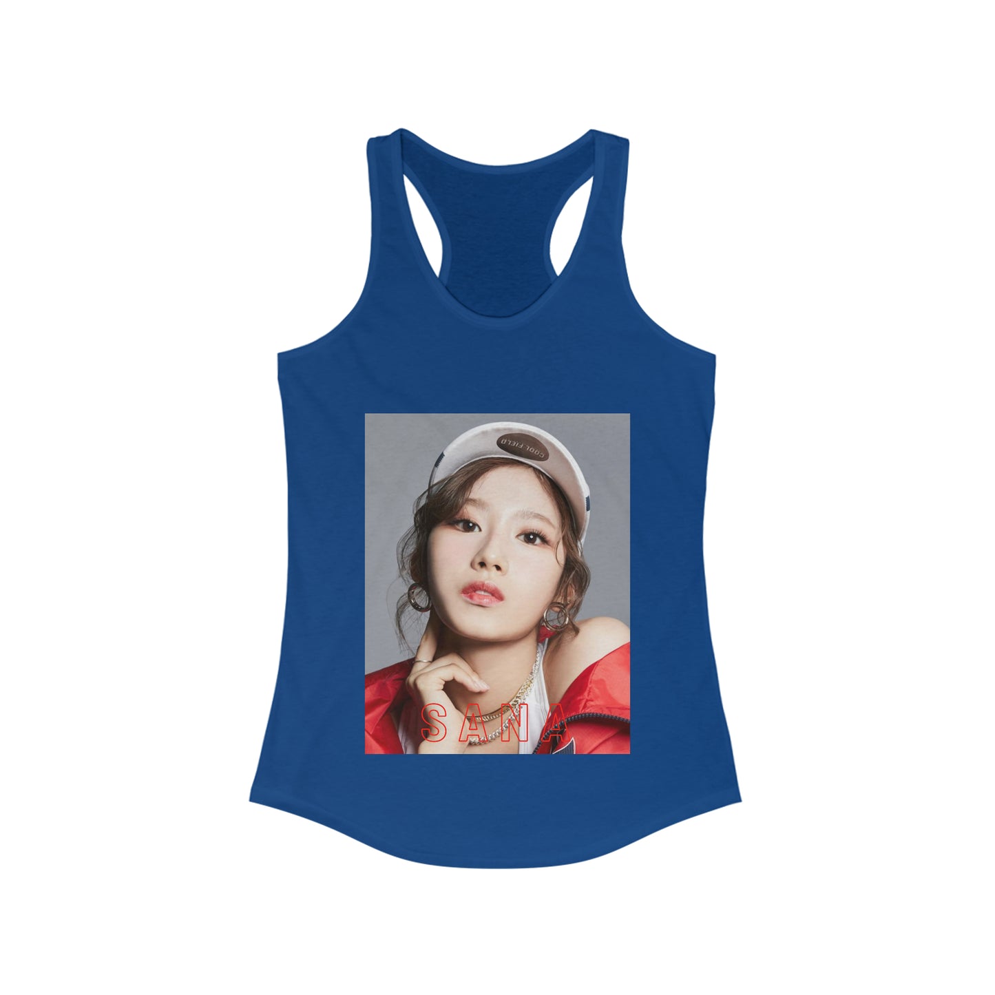 Kpop Girlband Twice Sana Women's Ideal Racerback Tank
