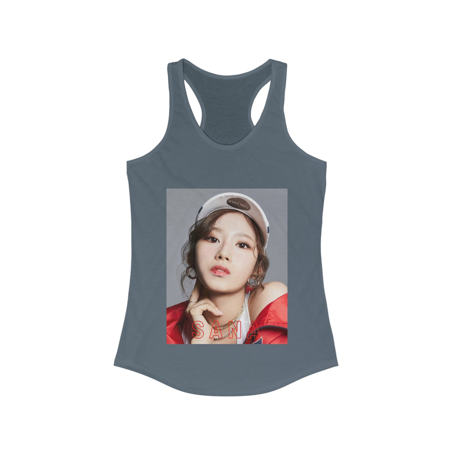 Kpop Girlband Twice Sana Women's Ideal Racerback Tank