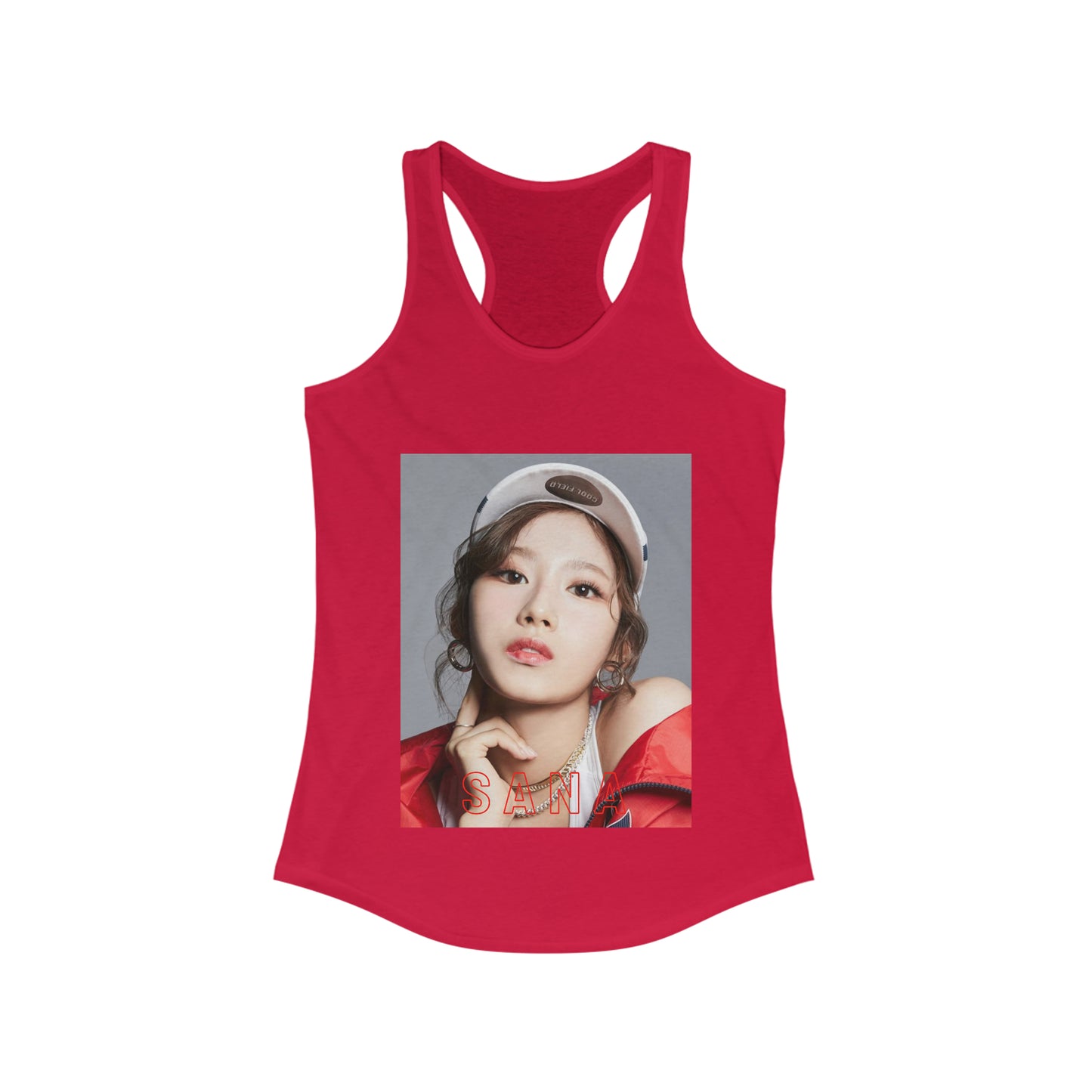 Kpop Girlband Twice Sana Women's Ideal Racerback Tank