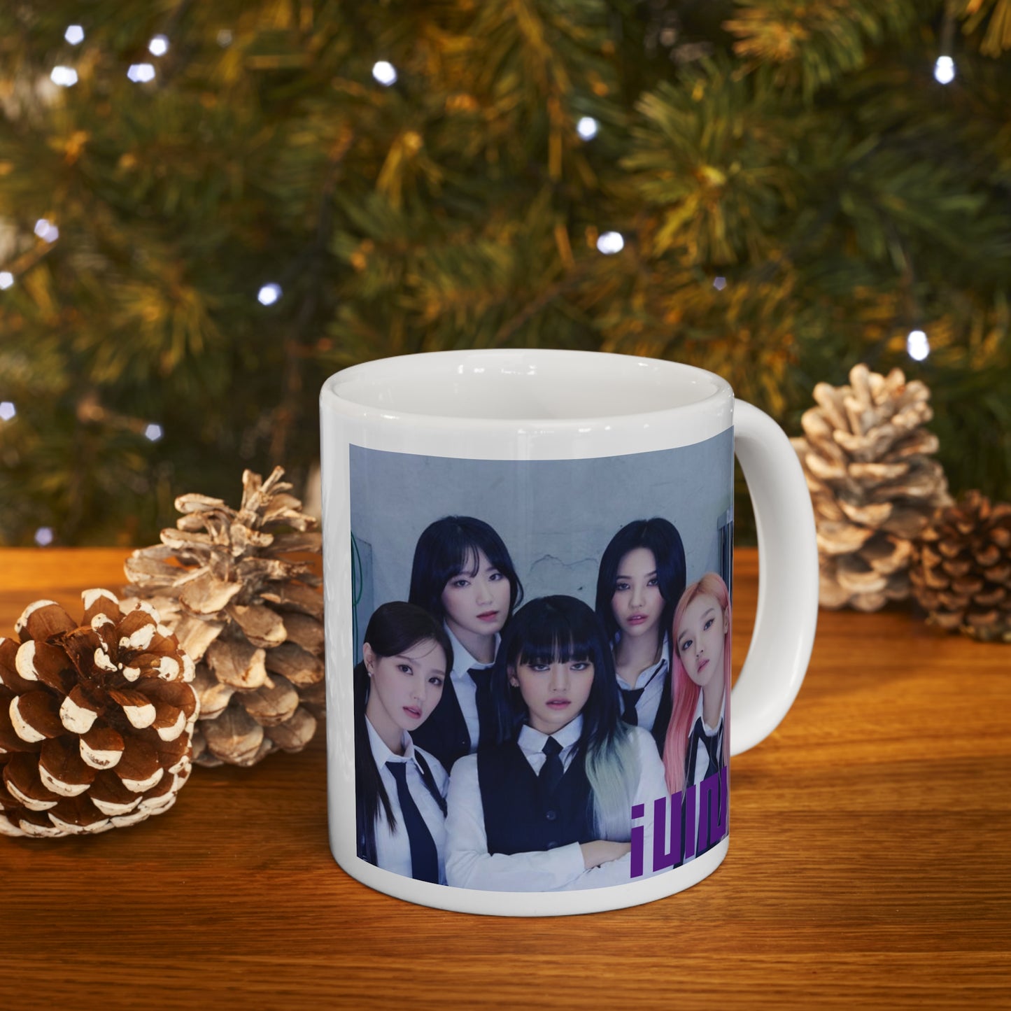 Kpop Girlband G Idle White Ceramic Coffee Mug 11oz