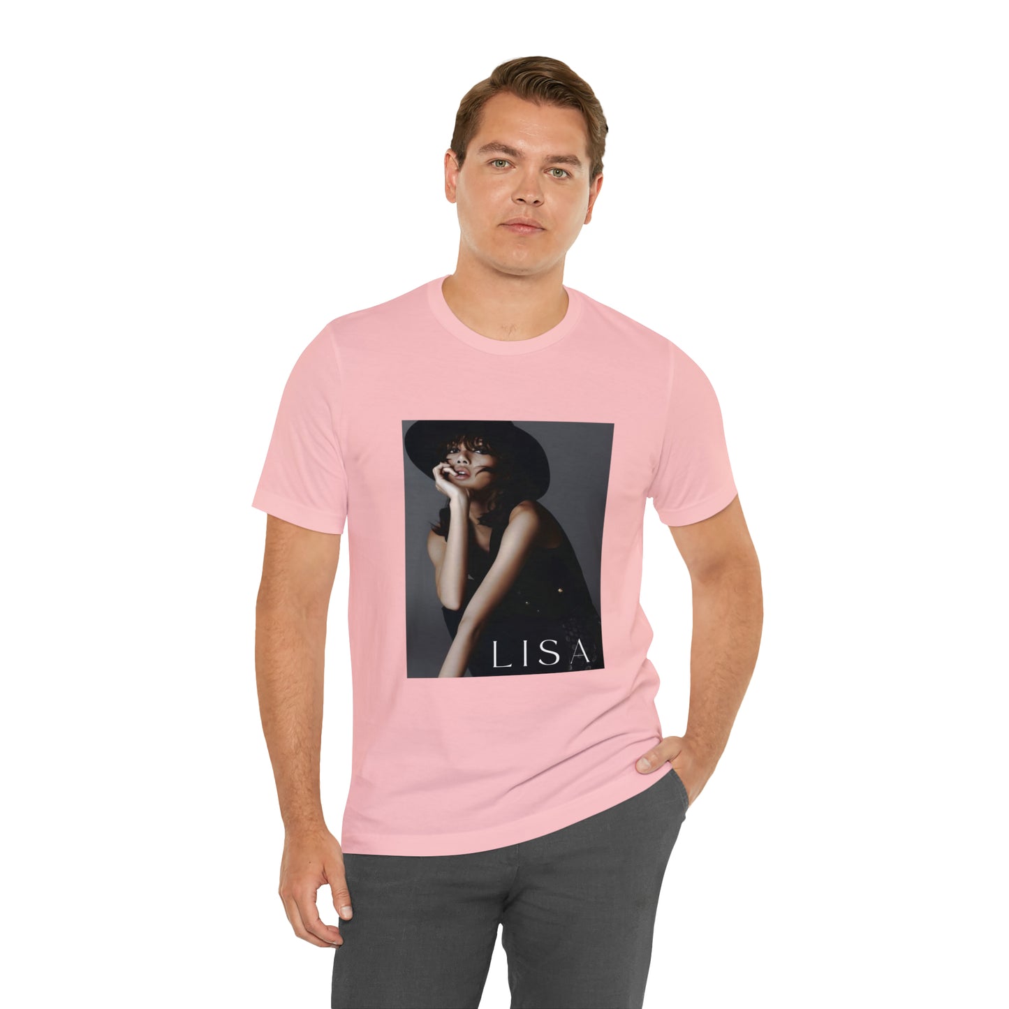 Kpop Girlband Lalisa Blinks Unisex Jersey Short Sleeve Tee