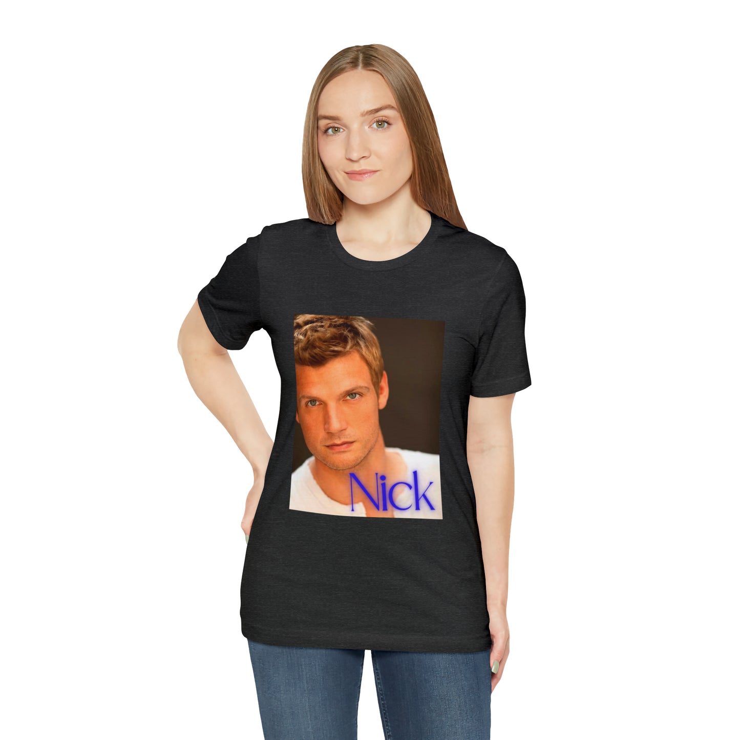 American Boyband Nick Carter Unisex Jersey Short Sleeve Tee
