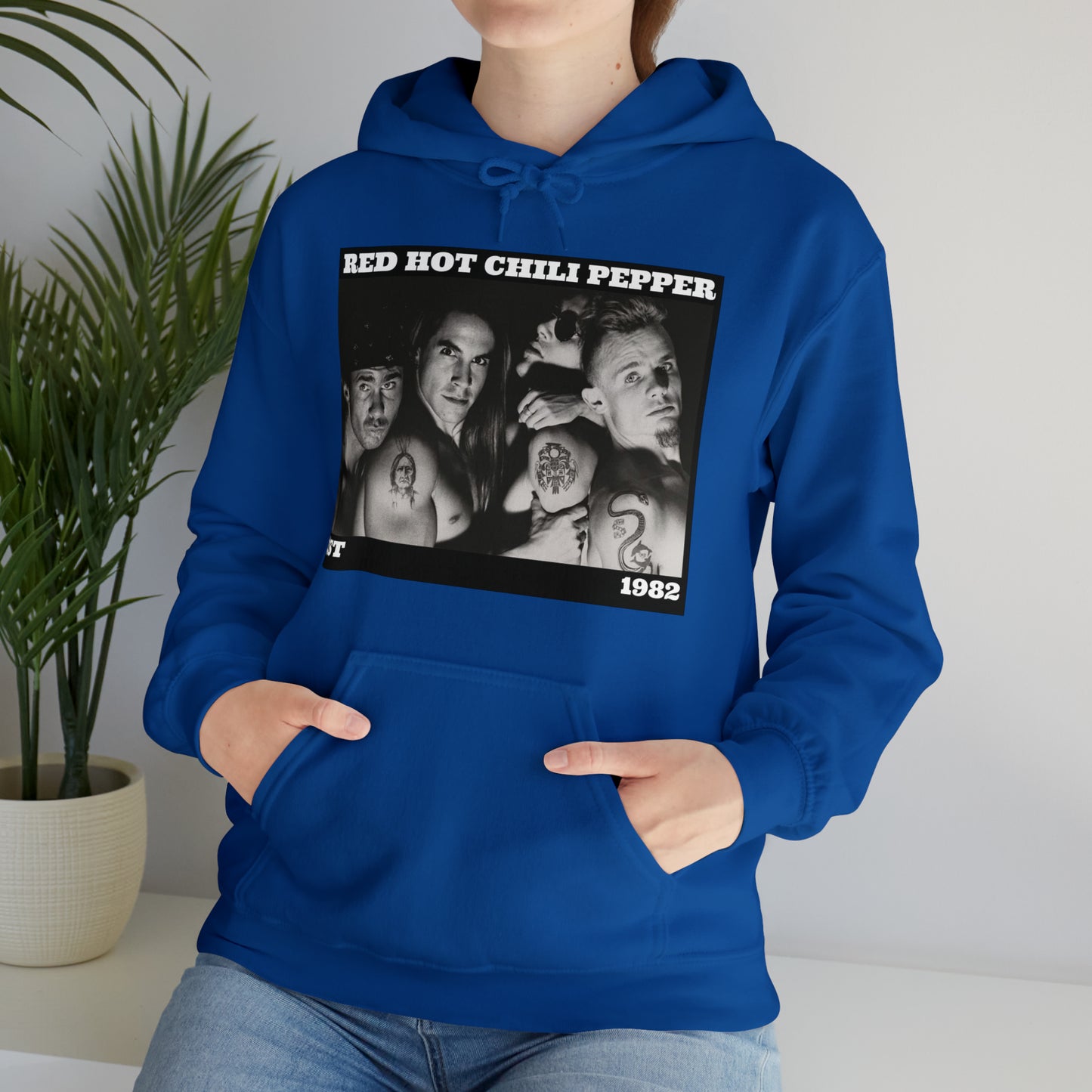 Rock Band Red Hot Chili Pepper Unisex Heavy Blend™ Hooded Sweatshirt