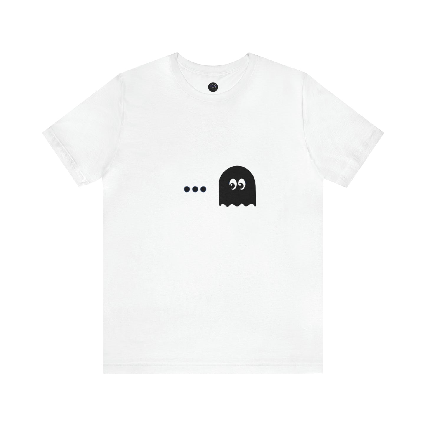 Pacman Game Cartoon Image Unisex Jersey Short Sleeve Tee