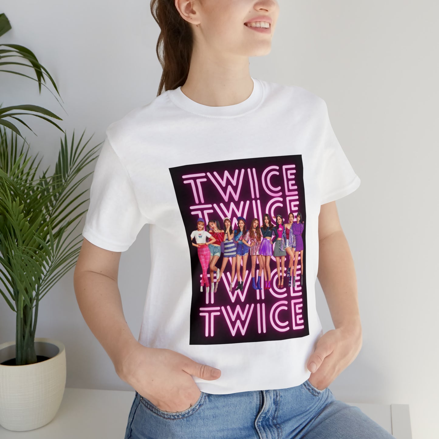 Kpop Girlband Twice Unisex Jersey Short Sleeve Tee