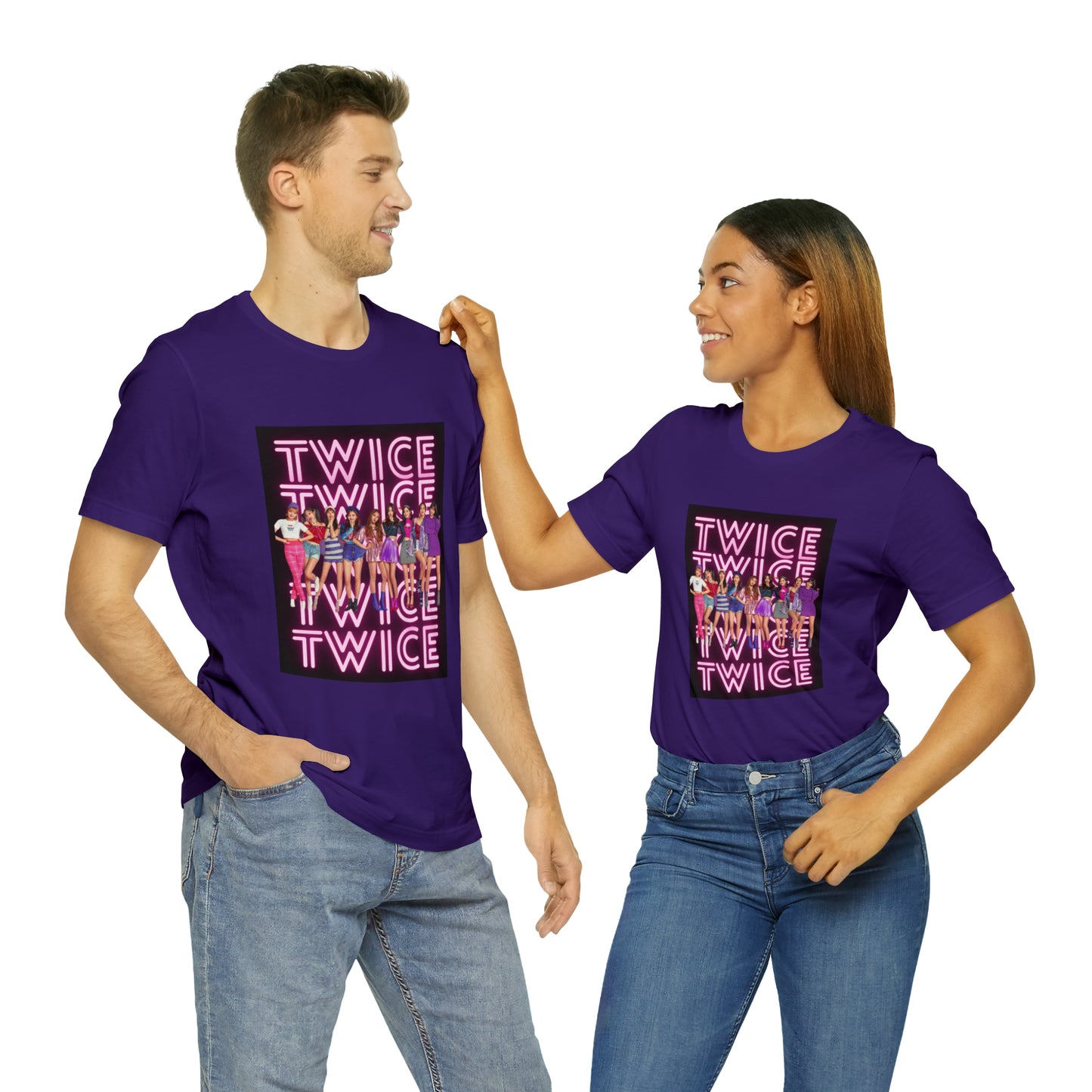 Kpop Girlband Twice Unisex Jersey Short Sleeve Tee
