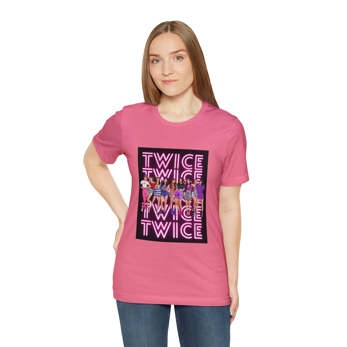 Kpop Girlband Twice Unisex Jersey Short Sleeve Tee