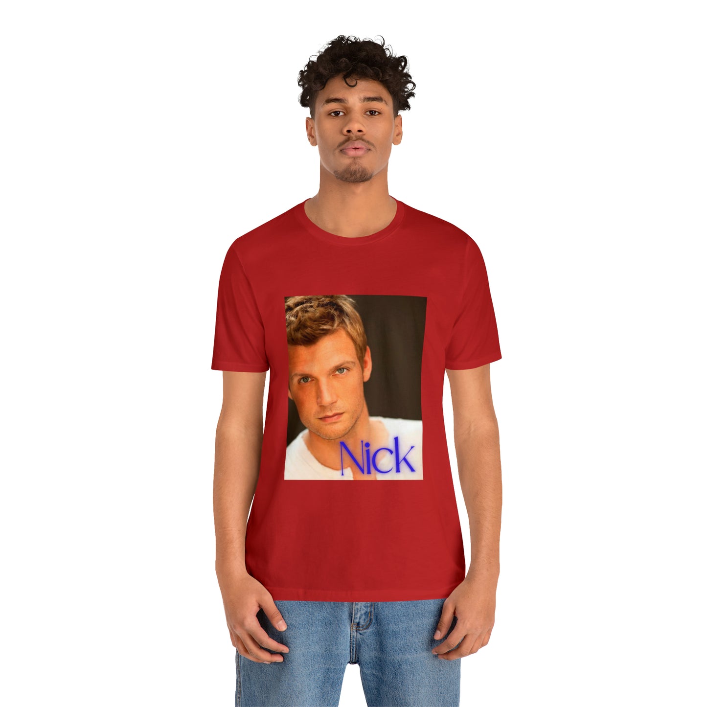 American Boyband Nick Carter Unisex Jersey Short Sleeve Tee