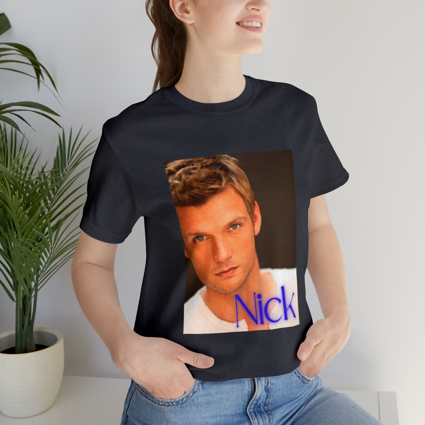 American Boyband Nick Carter Unisex Jersey Short Sleeve Tee