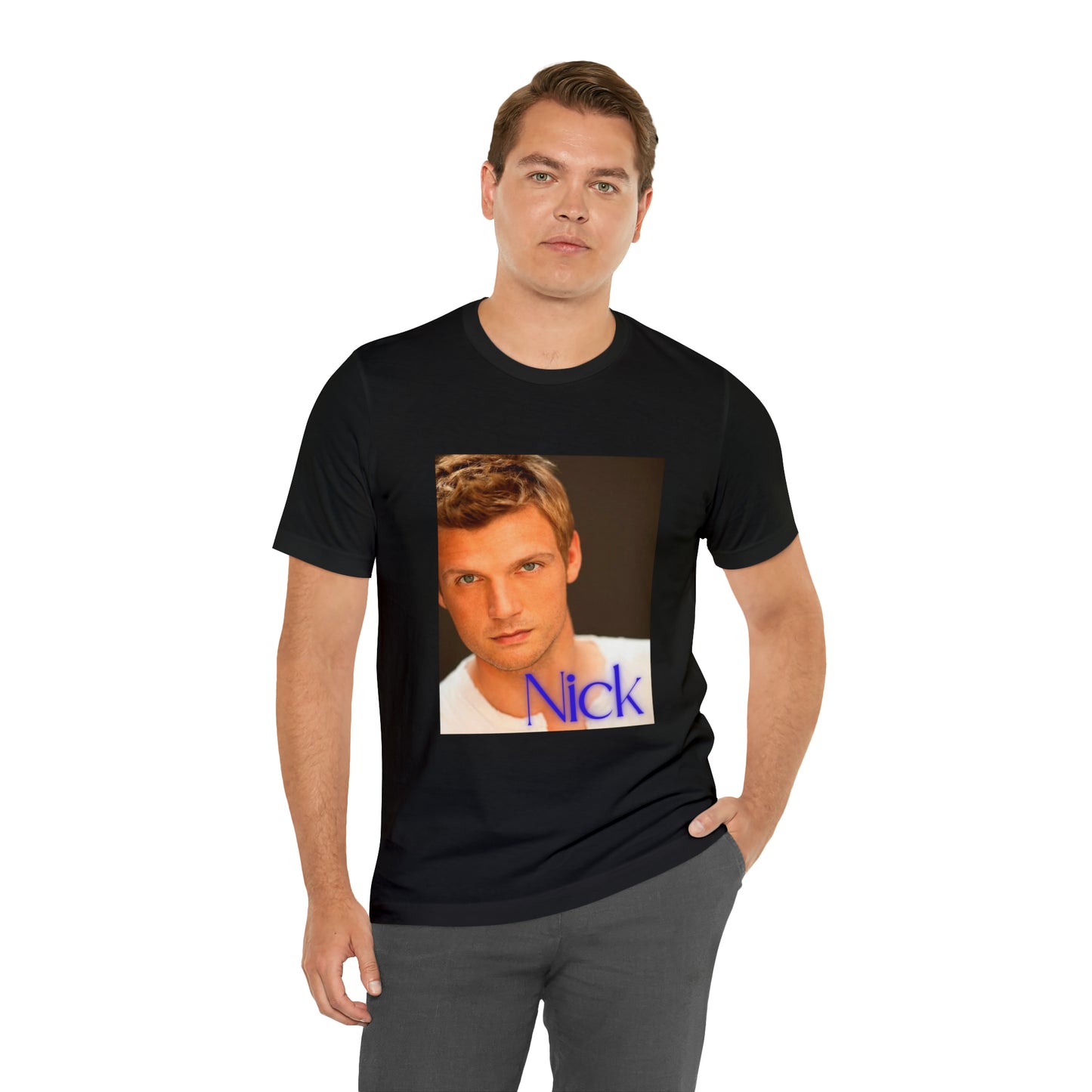 American Boyband Nick Carter Unisex Jersey Short Sleeve Tee