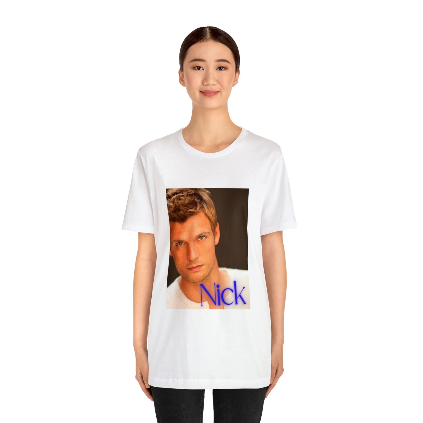 American Boyband Nick Carter Unisex Jersey Short Sleeve Tee