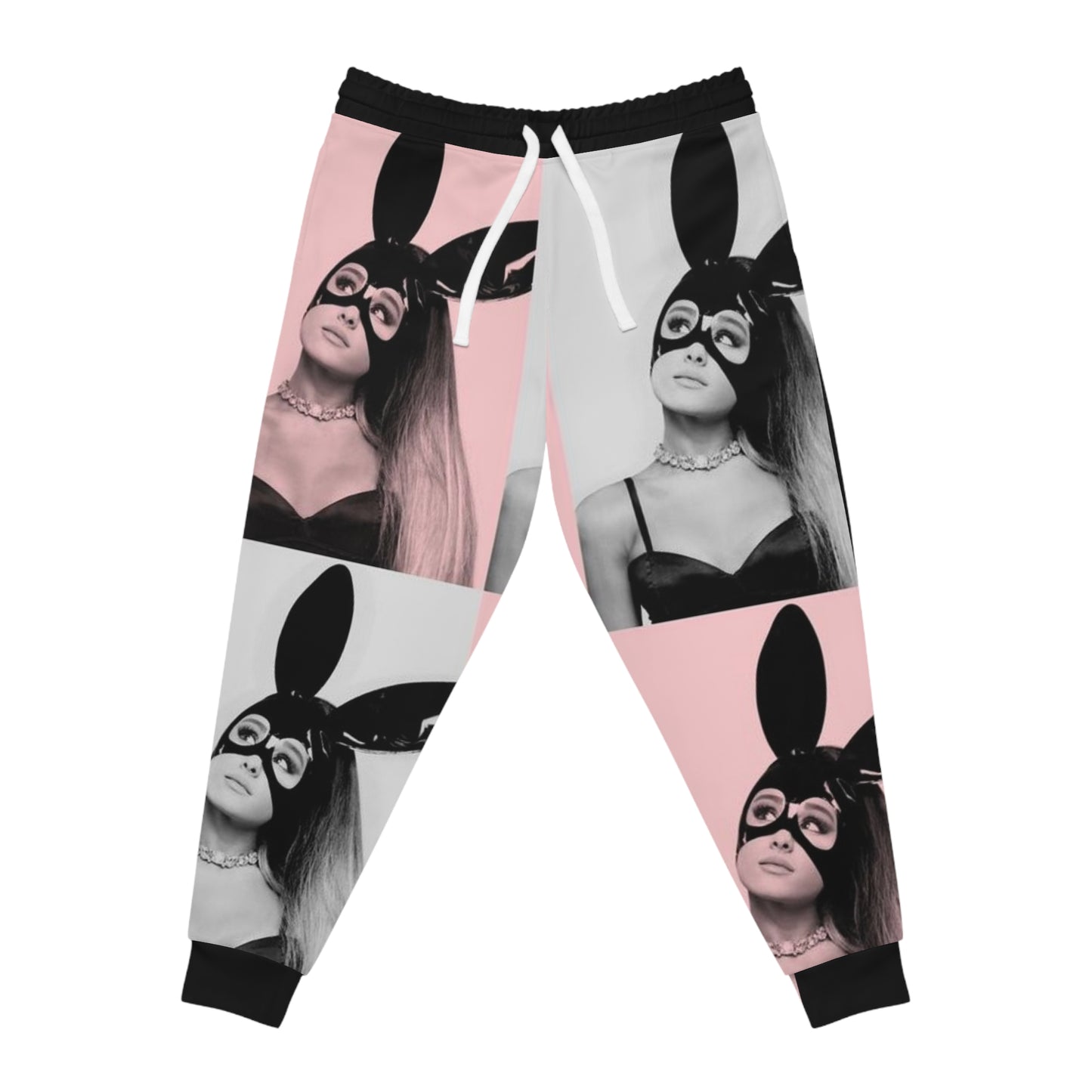 American Singer Ariana Grande Custom Unisex Athletic Joggers (AOP)