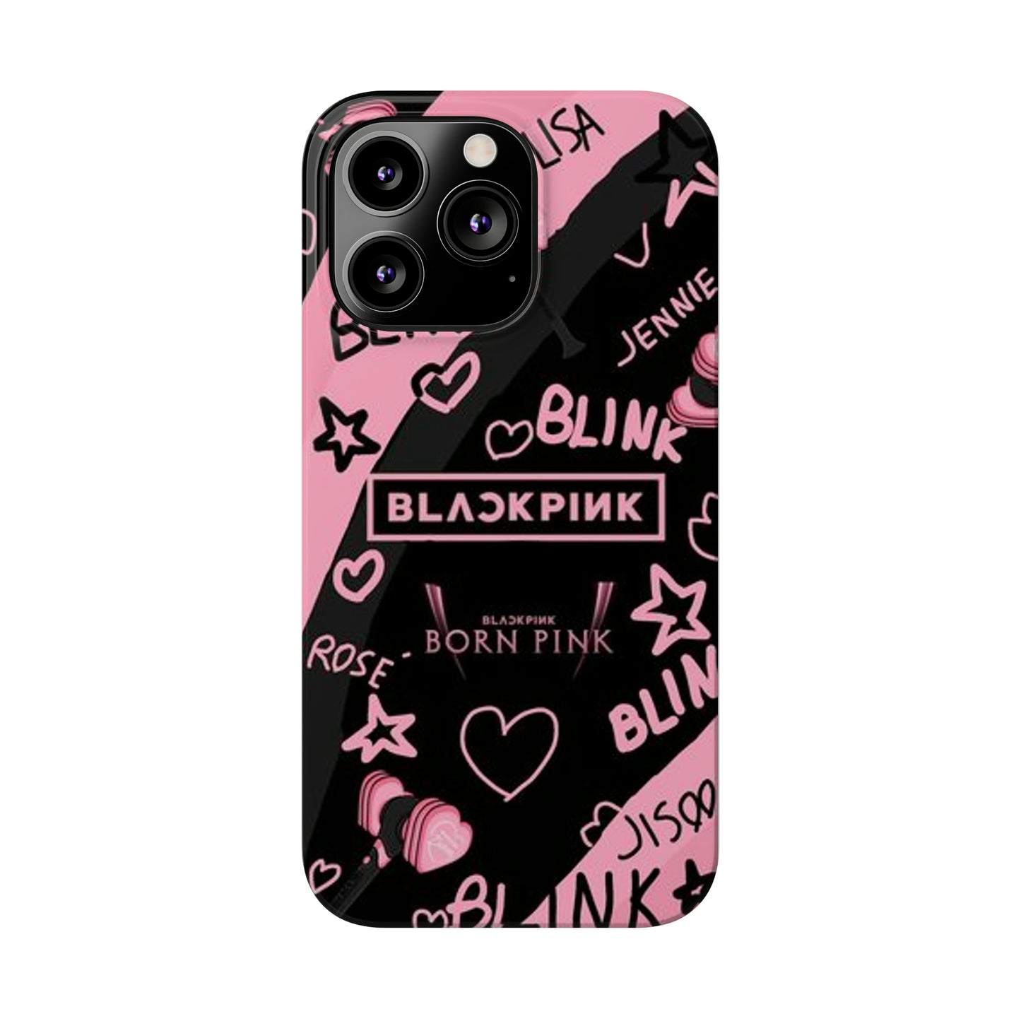 Kpop Girlband Merch Blinks Slim Phone Cases Custom Iphone Covers