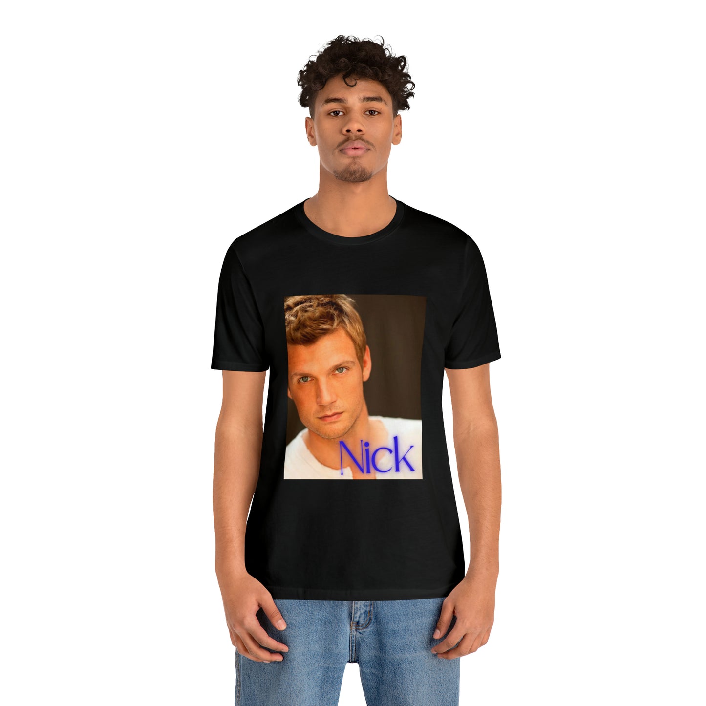 American Boyband Nick Carter Unisex Jersey Short Sleeve Tee