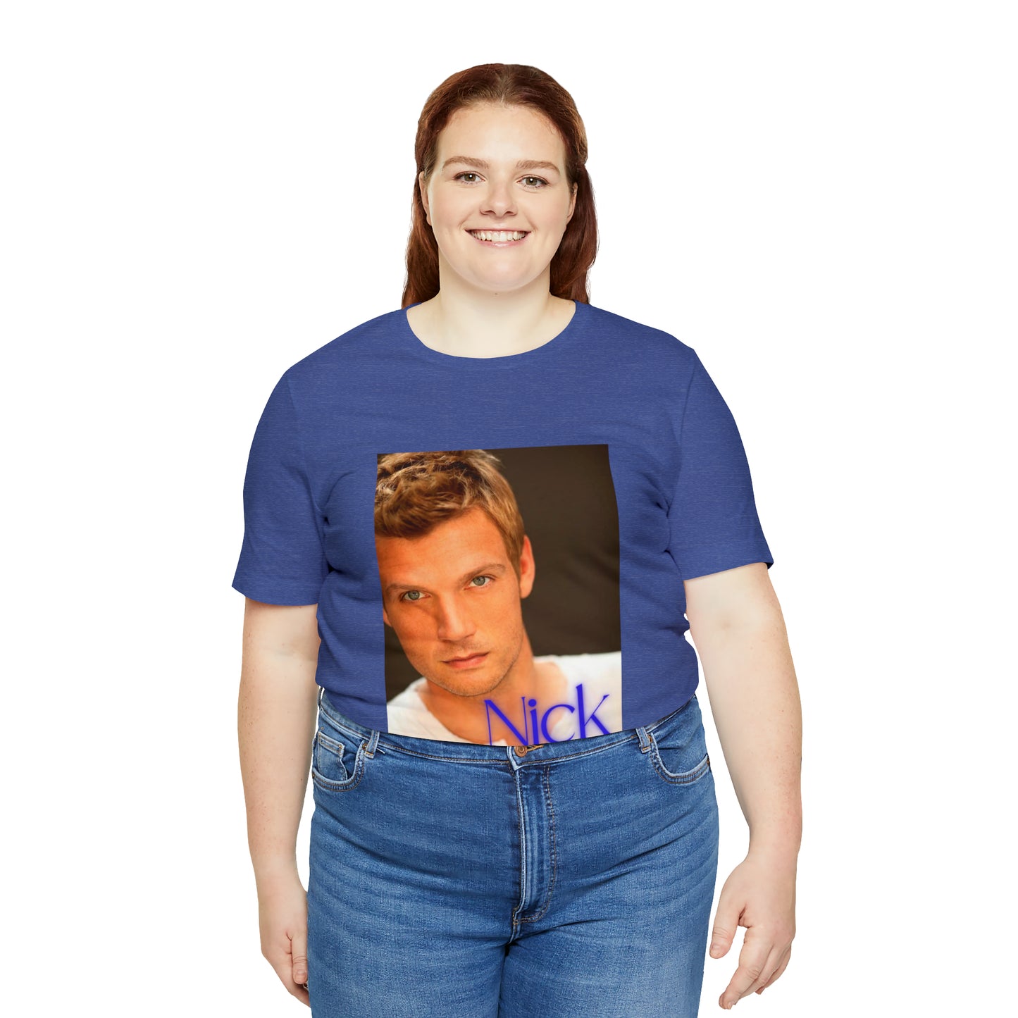 American Boyband Nick Carter Unisex Jersey Short Sleeve Tee