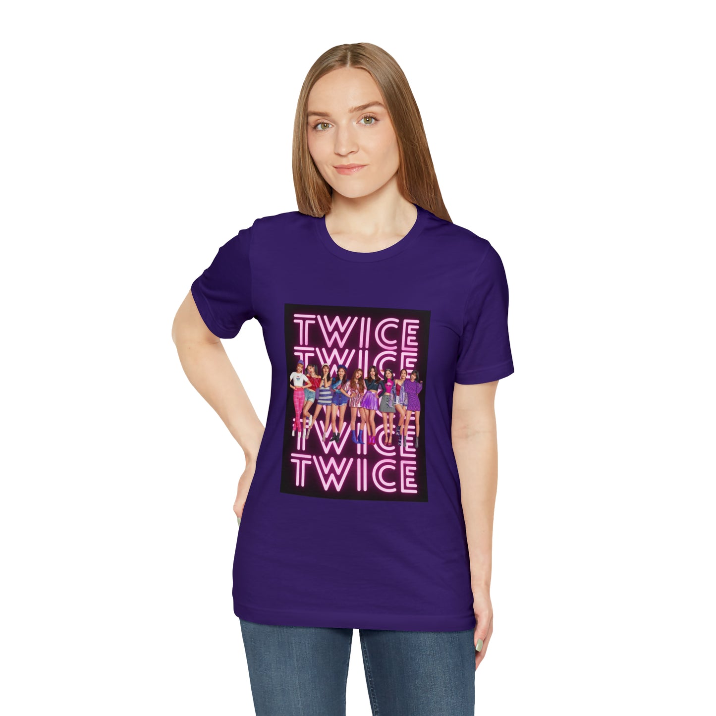 Kpop Girlband Twice Unisex Jersey Short Sleeve Tee