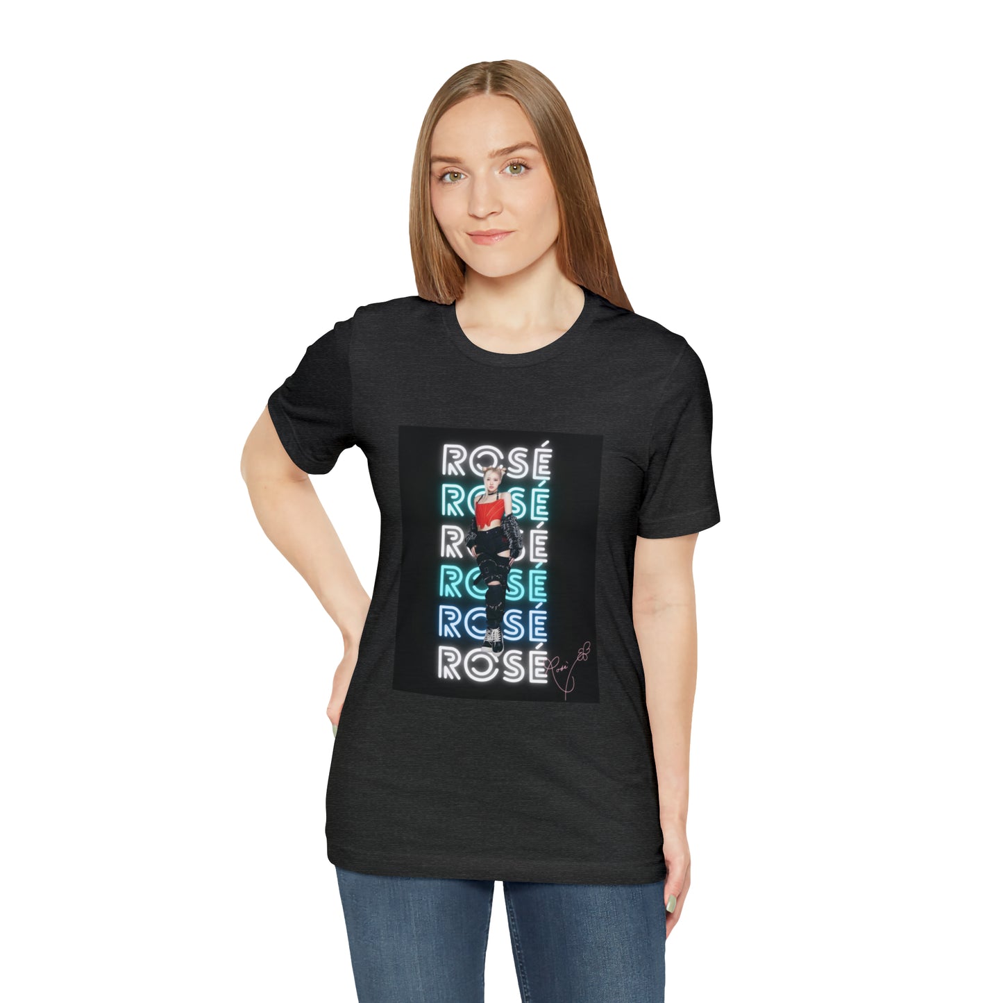 Kpop Girlband Rosé Blinks Unisex Jersey Short Sleeve Tee