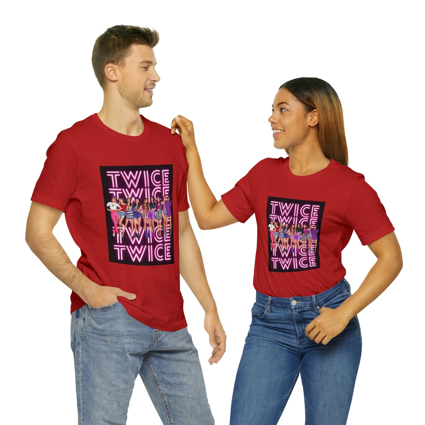 Kpop Girlband Twice Unisex Jersey Short Sleeve Tee