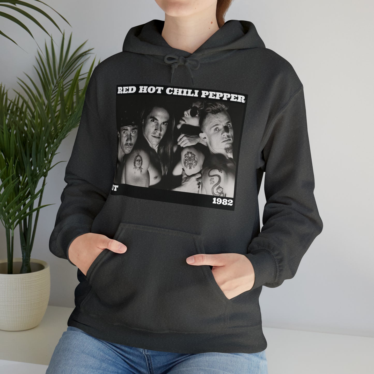 Rock Band Red Hot Chili Pepper Unisex Heavy Blend™ Hooded Sweatshirt