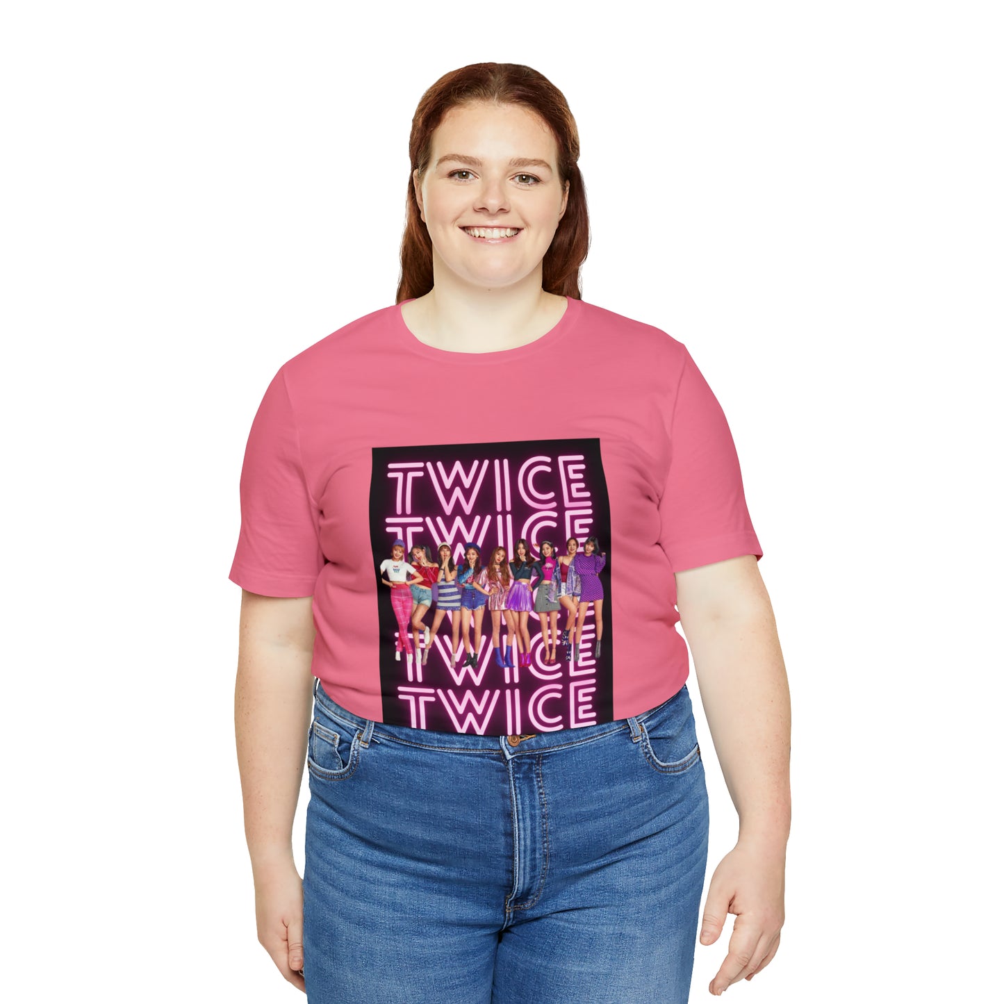 Kpop Girlband Twice Unisex Jersey Short Sleeve Tee