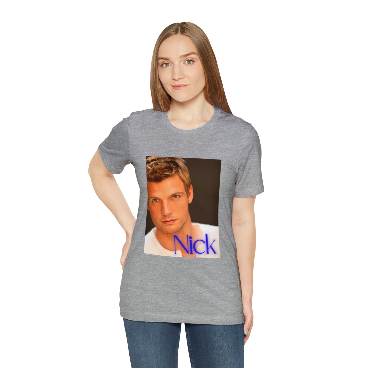 American Boyband Nick Carter Unisex Jersey Short Sleeve Tee