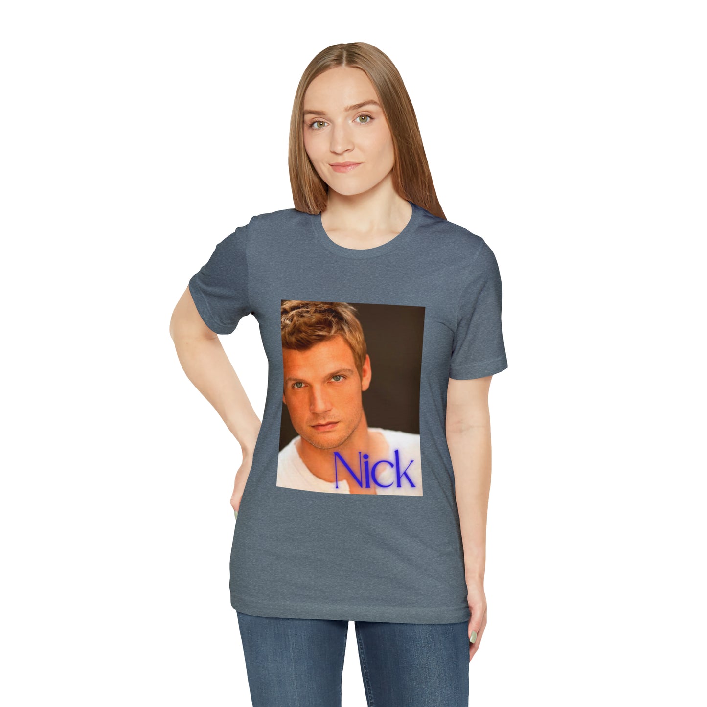 American Boyband Nick Carter Unisex Jersey Short Sleeve Tee
