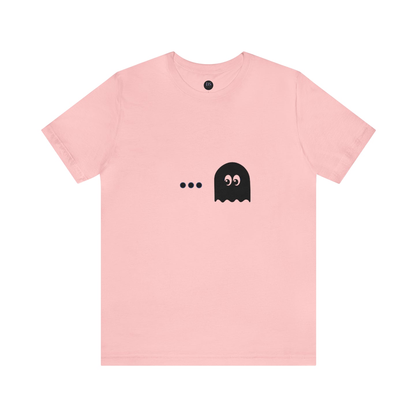 Pacman Game Cartoon Image Unisex Jersey Short Sleeve Tee