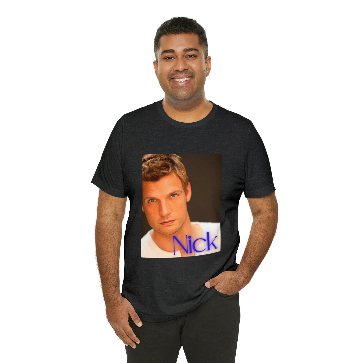 American Boyband Nick Carter Unisex Jersey Short Sleeve Tee