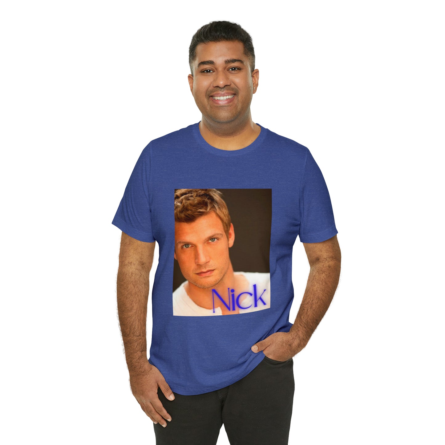 American Boyband Nick Carter Unisex Jersey Short Sleeve Tee